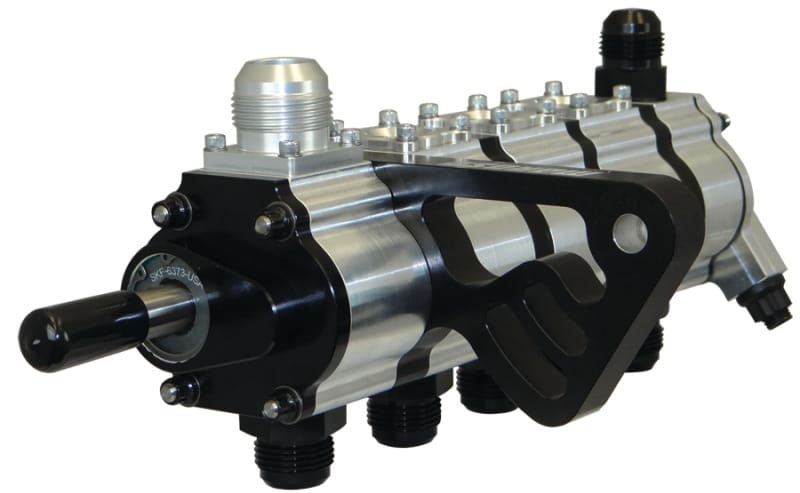 Moroso — Moroso Dragster 5 Stage Dry Sump Oil Pump - Tri-Lobe - Right Side - 1.200 Pressure