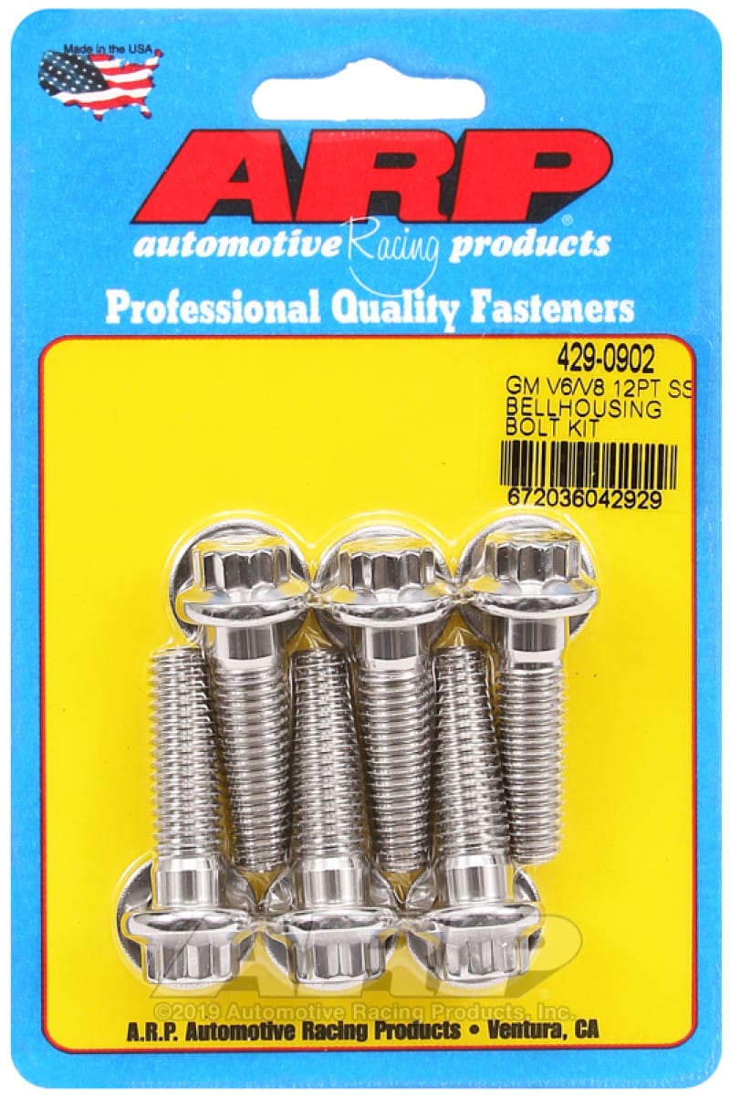ARP — ARP GM V6/V8 SS 12pt Bellhousing Bolt Kit