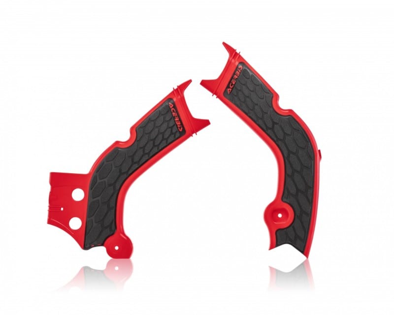 Acerbis — Acerbis 19-22 Honda CRF250R/RX/ CRF450R/RX/ CRF450R-S Frame Guard X Grip - Red/Black