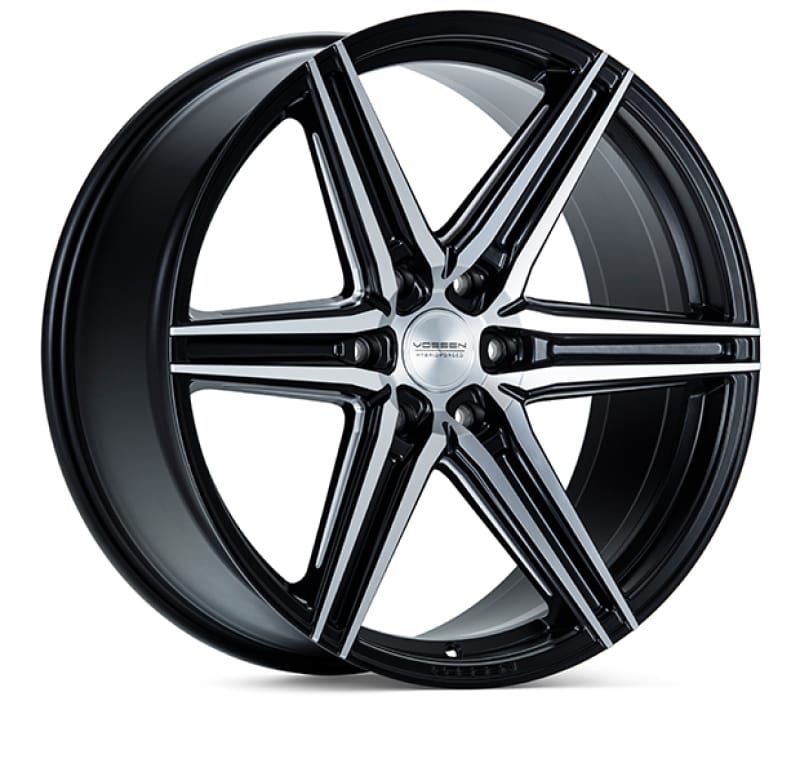 Vossen — Vossen HF6-2 24x10 / 6x135 / ET25 / Deep Face / 87.1 - Brushed Matte Black Wheel