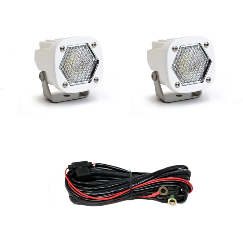Baja Designs — Baja Designs LED Light Pods S1 Work/Scene White Pair