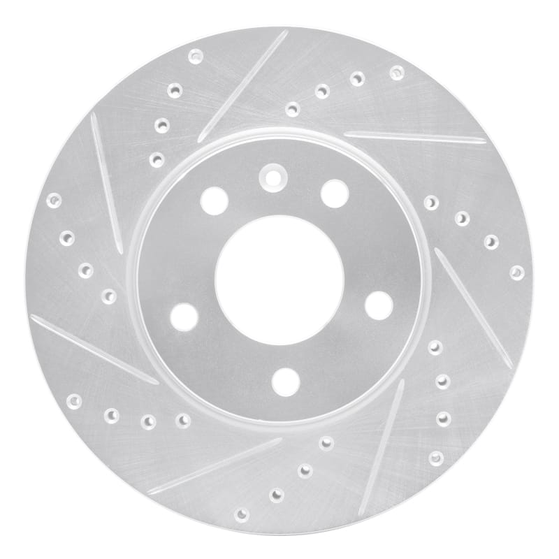 R1 Concepts — R1 13-25 Cadillac ATS Front Left Drilled & Slotted Silver Brake Rotor
R1 Brake Rotor Drill