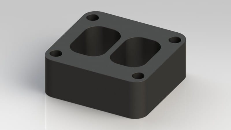 Fleece Performance — Fleece Performance 01-13 GM Duramax 6.6L 1.5in T4 Pedestal Spacer
Turbo Mount Spacer