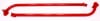BMR Suspension — BMR 05-14 S197 Mustang Weld-On Tubular Subframe Connectors - Red