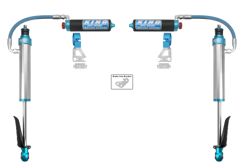 King Shocks — King Shocks 2024+ Toyota Tacoma 2.5 Dia Remote Reservoir Shock w/Adjuster (Pair) - Rear
OEM Performance Kit
