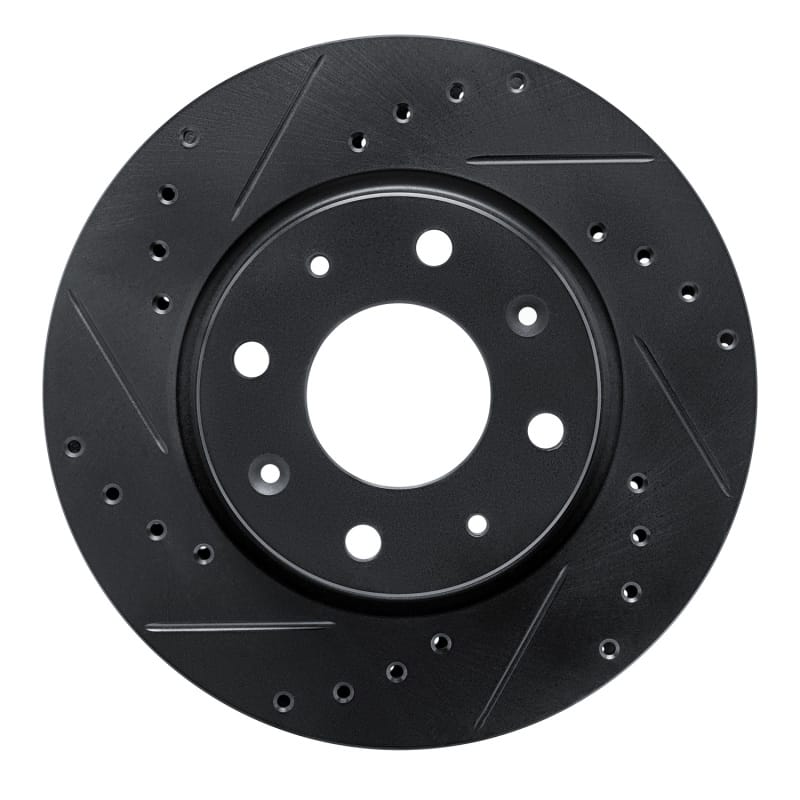 R1 Concepts — R1 04-09 Kia Spectra Front Left Drilled & Slotted Black Brake Rotor
R1 Brake Rotor Drill