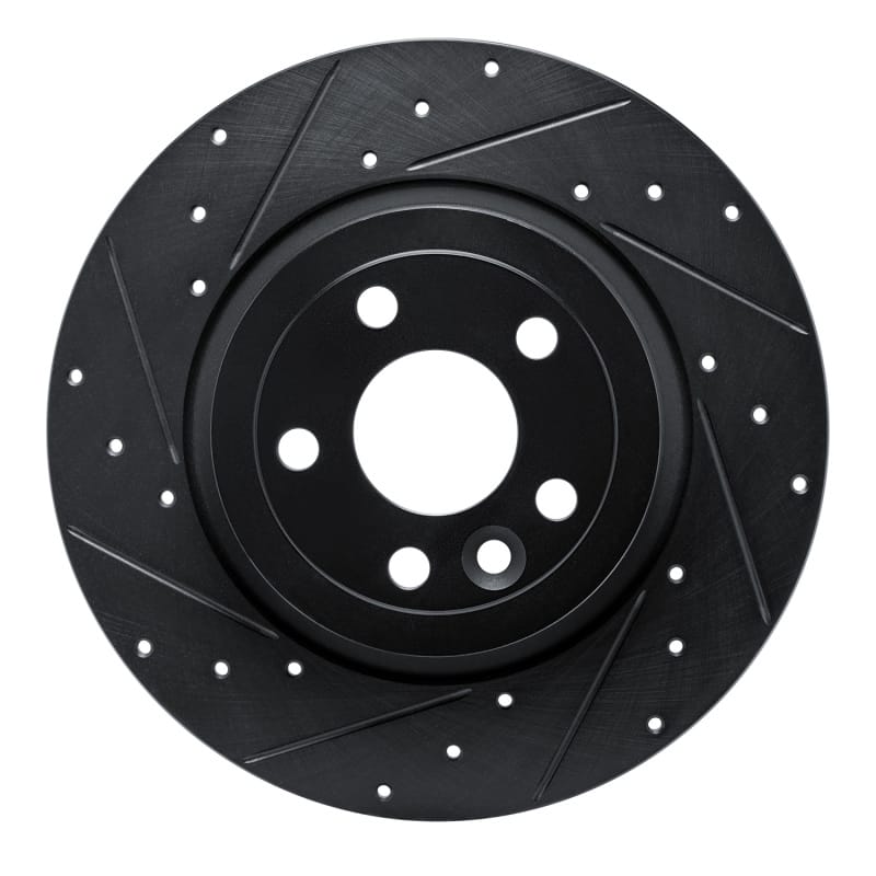 R1 Concepts — R1 16-19 Land Rover Range Rover Evoque Rear Left Drilled & Slotted Black Brake Rotor
R1 Brake Rotor Drill