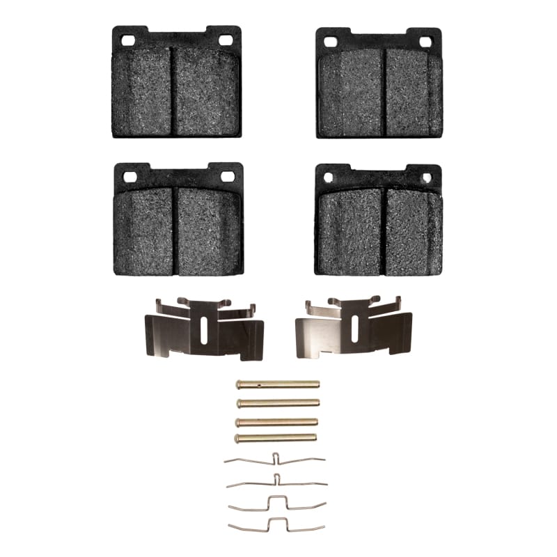 DFC — DFC 71-73 Plymouth Cricket Front 5000 Advanced Semi Metallic Brake Pads and Hardware Kit
DFC Brake Pad Set