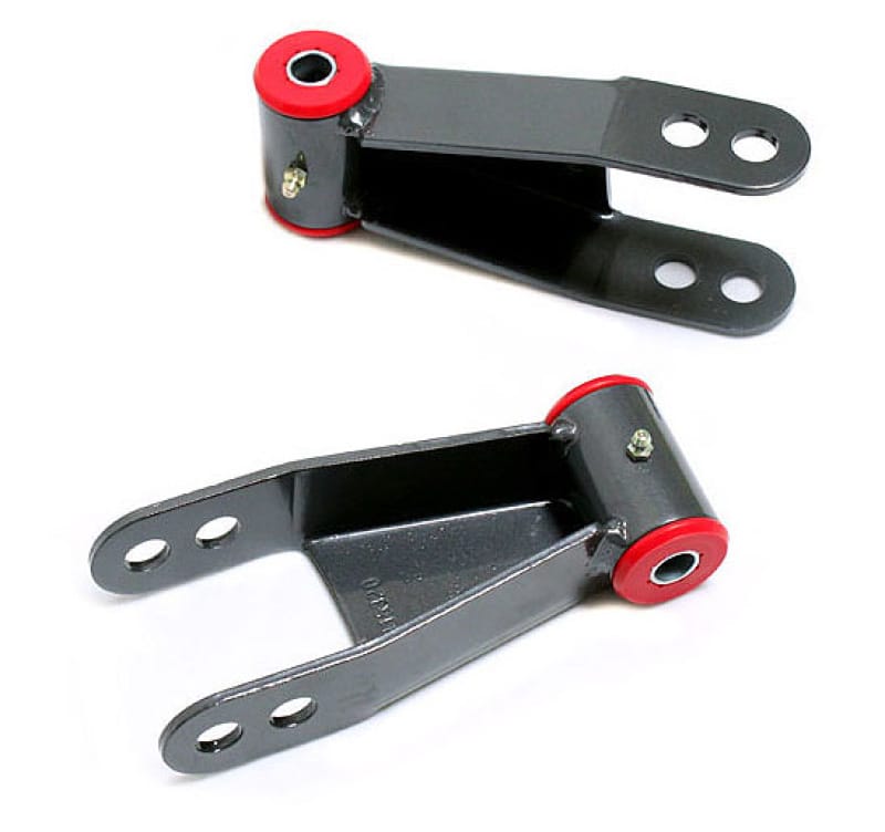 Maxtrac — MaxTrac 04-17 Nissan Titan 2WD/4WD 2in Rear Lowering Shackles
Leaf Spring Shackle
LeafSpShclKt