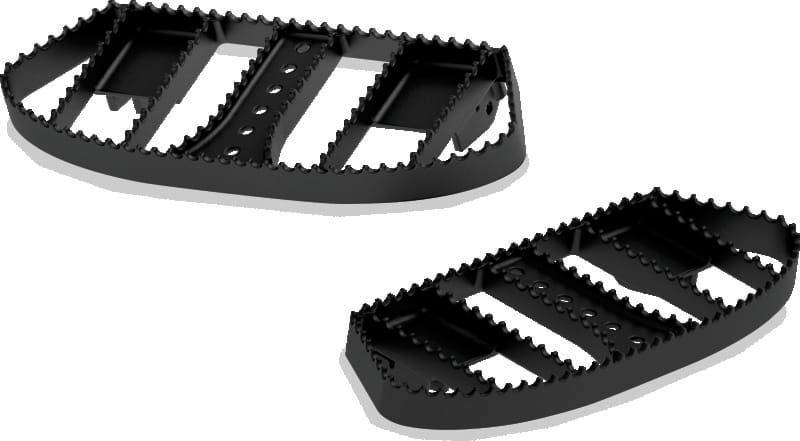 Burly Brand — Burly Brand MX Floorboards - Black