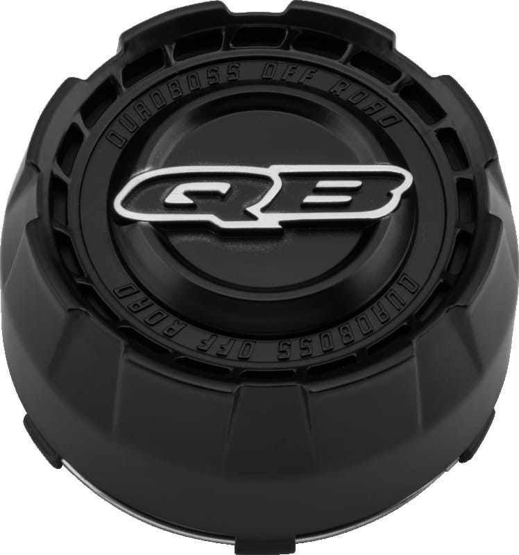 QuadBoss — Wheel Center Cap, 4/137, 4/156, Satin Black