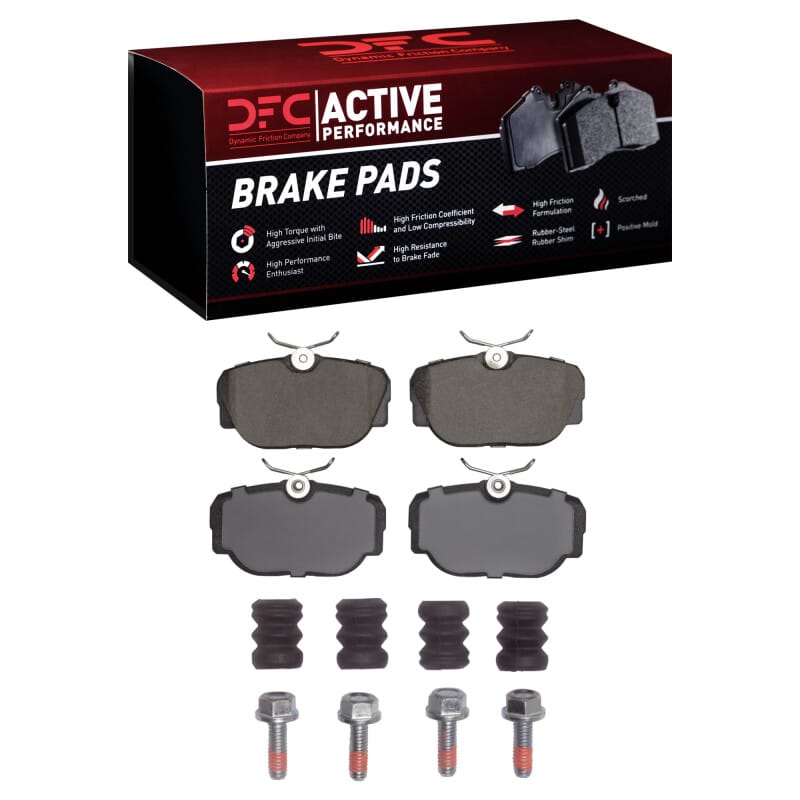 DFC — DFC 83-91 BMW 318I Front Active Performance Pads and Hardware Kit
DFC Brake Pad Set