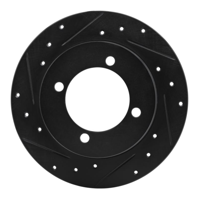 R1 Concepts — R1 94-96 Hyundai Elantra Rear Left Drilled & Slotted Black Brake Rotor
R1 Brake Rotor Drill
