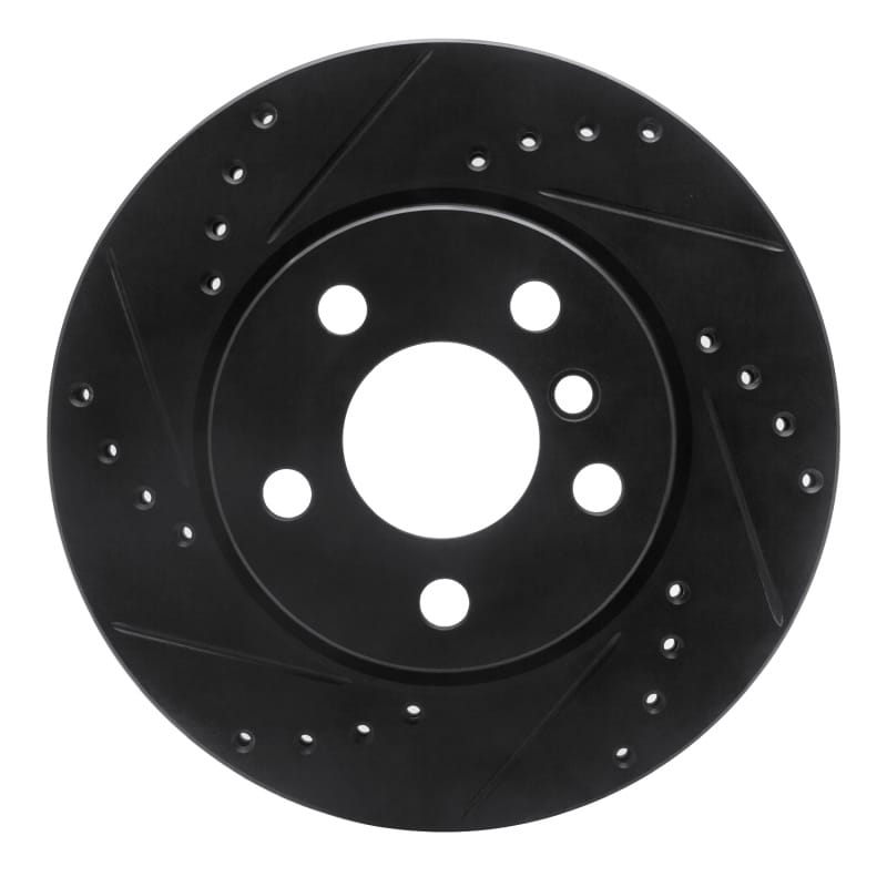 R1 Concepts — R1 14-24 Mini Cooper (Excl Clubman) Front Left Drilled & Slotted Black Brake Rotor
R1 Brake Rotor Drill