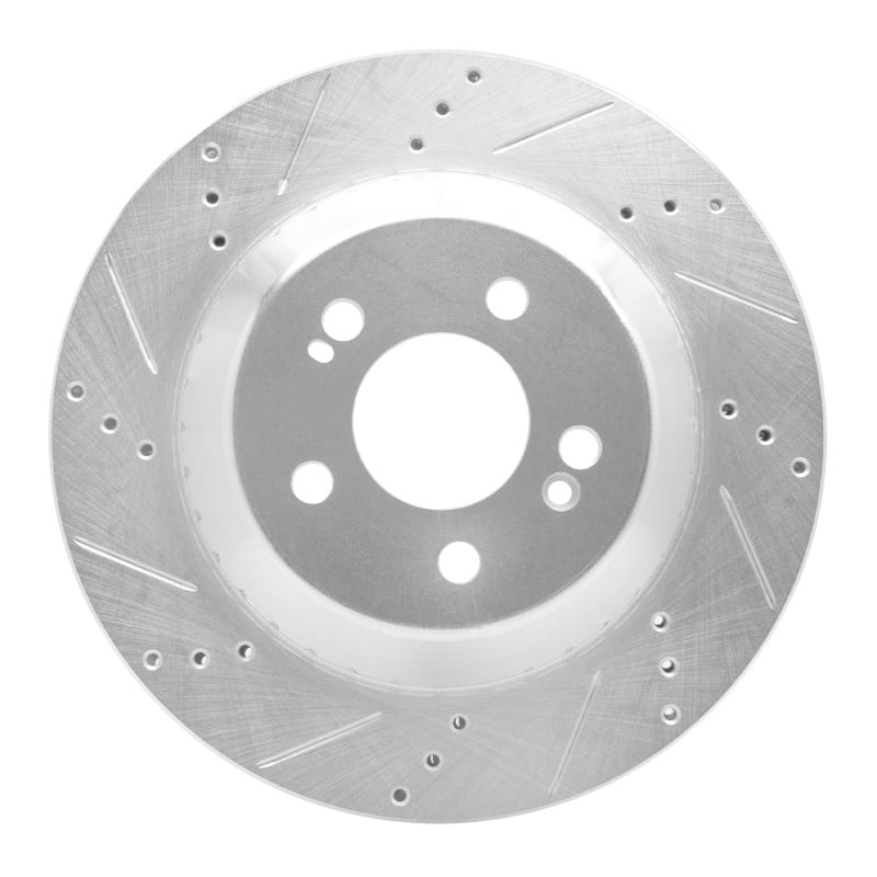 R1 Concepts — R1 15-21 Mercedes-Benz S550 Rear Left Drilled & Slotted Silver Brake Rotor
R1 Brake Rotor Drill