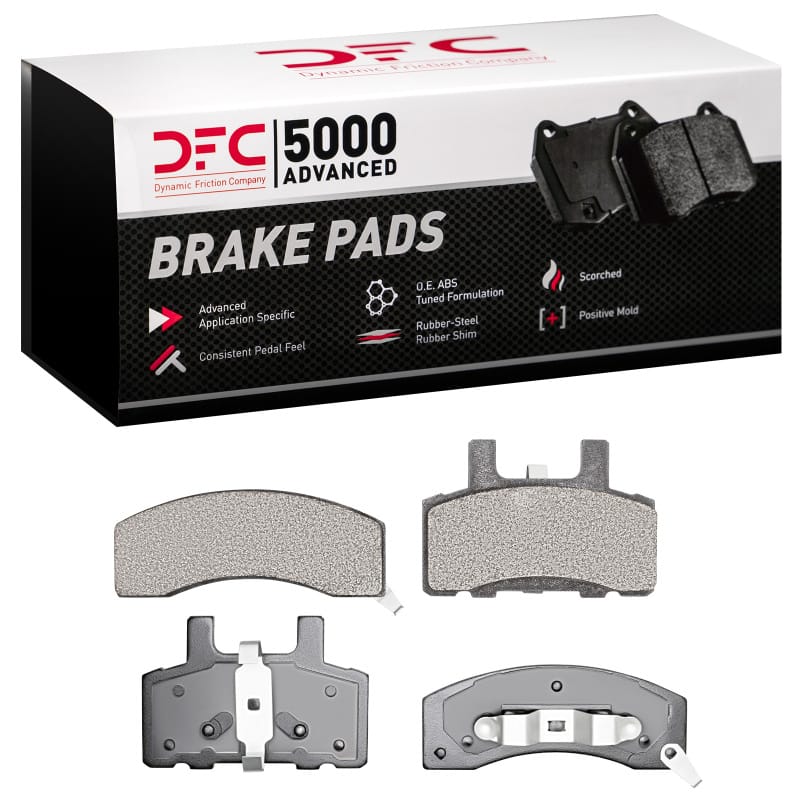 DFC — DFC 88-02 Chevrolet K3500 Front 5000 Advanced Semi Metallic Brake Pads
DFC Brake Pad Set