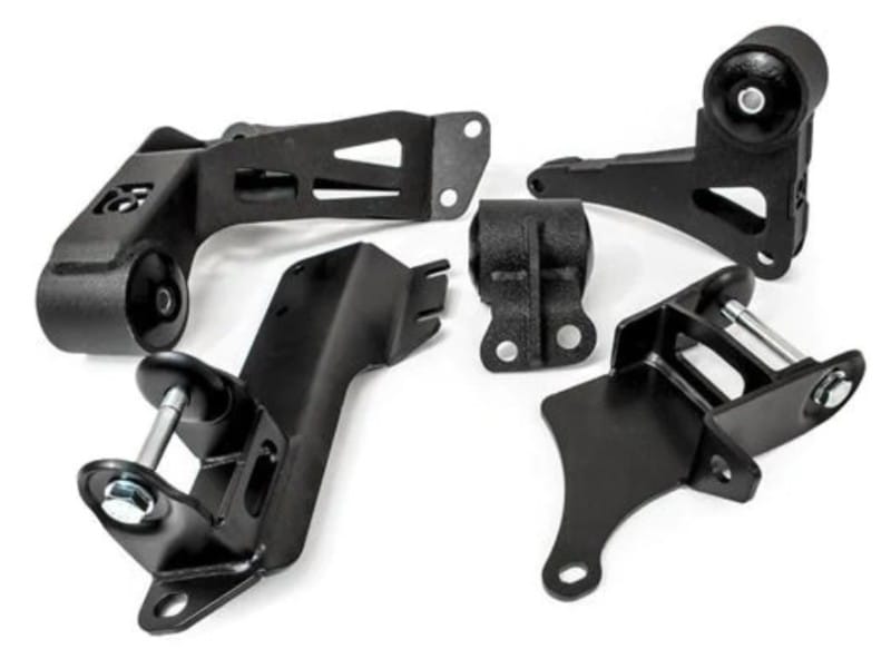 Innovative Mounts — Innovative 90-93 Integra K-Series Black Steel Mounts 95A Bushings (Not K24 Trans)