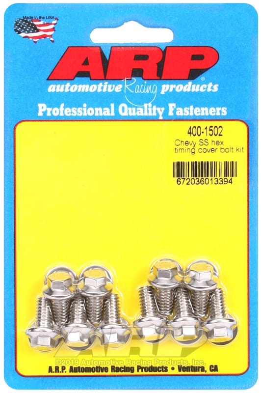 ARP — ARP Chevy SS Hex Timing Cover Bolt Kit