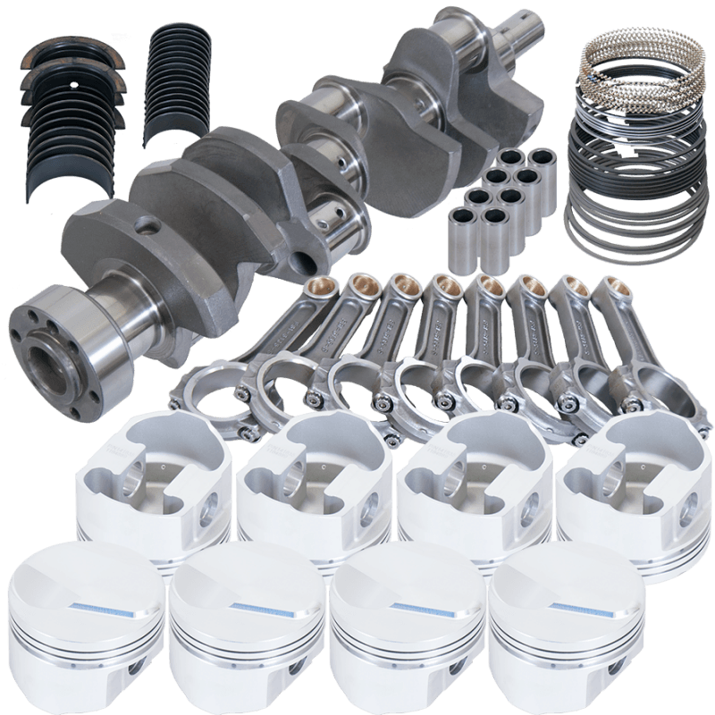 Eagle — Eagle Chevy 454 1Pc 4.000in Crank 6.135in I-Beam Rods 14cc Dome 4.310in Pistons Rotating Assembly
Pro Street Assembly