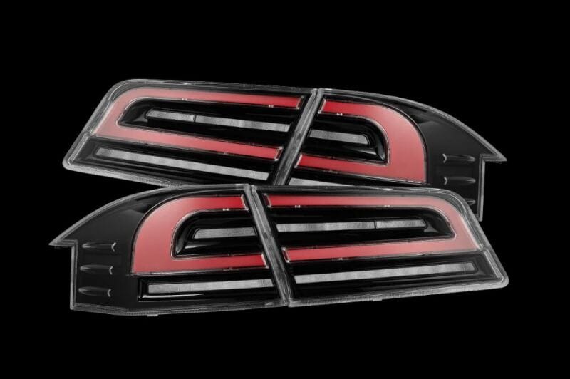 AlphaRex — AlphaRex 12-21 Tesla Model S LUXX-Series LED Tail Lights - Black/Red
Taillight Assembly