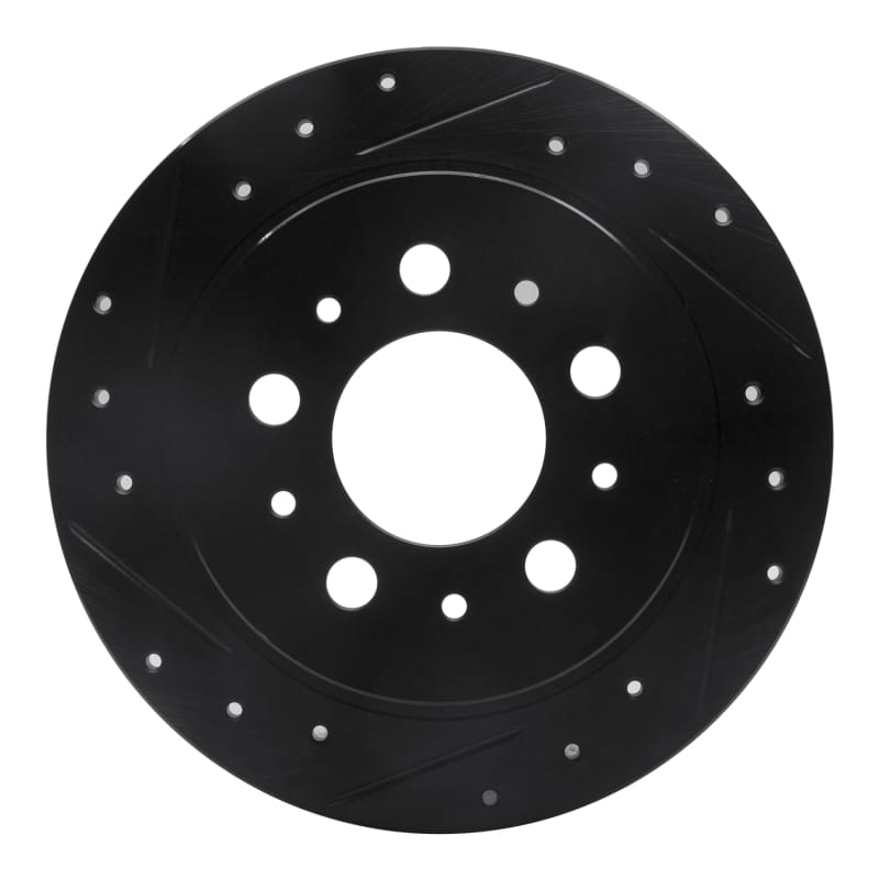R1 Concepts — R1 95-97 Volvo 960 Rear Left Drilled & Slotted Black Brake Rotor
R1 Brake Rotor Drill