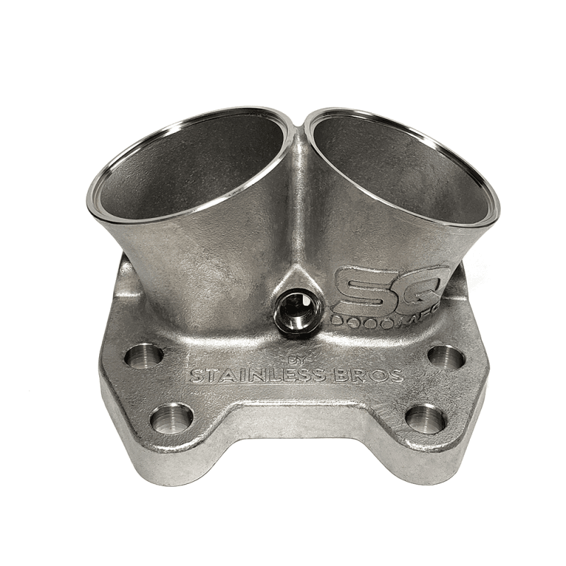 Ticon — Ticon Industries 2.25in T4 Collector w/ Divided Inlet - Sequence Manufacturing