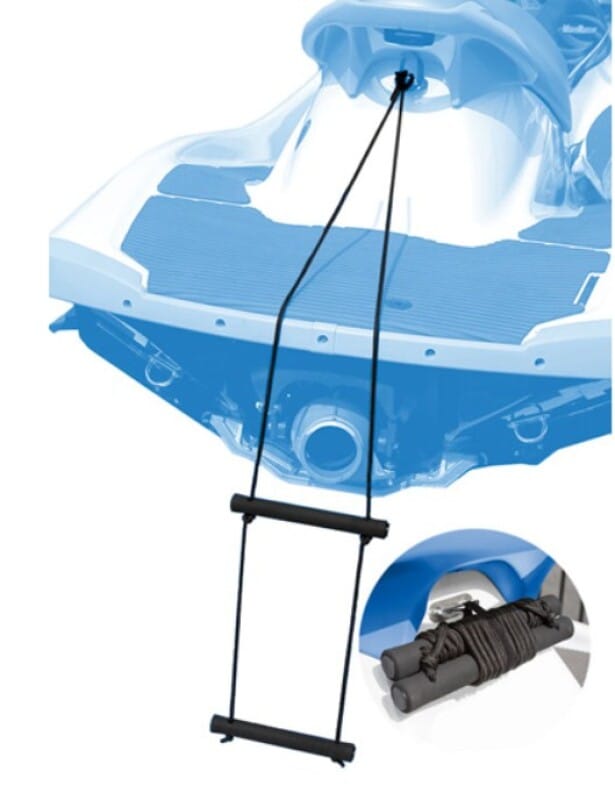 Hardline — Hardline 2 Step Rope Boat Ladder