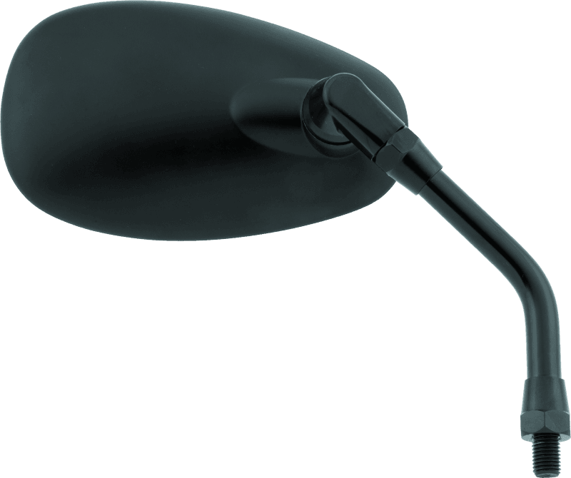 BikeMaster — BikeMaster American Mirror 10mm Matte - Each - Black