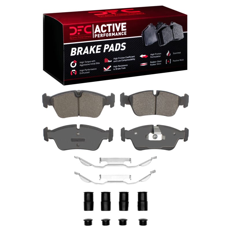 DFC — DFC 92-8 BMW 323CI Front Active Performance Pads and Hardware Kit
DFC Brake Pad Set