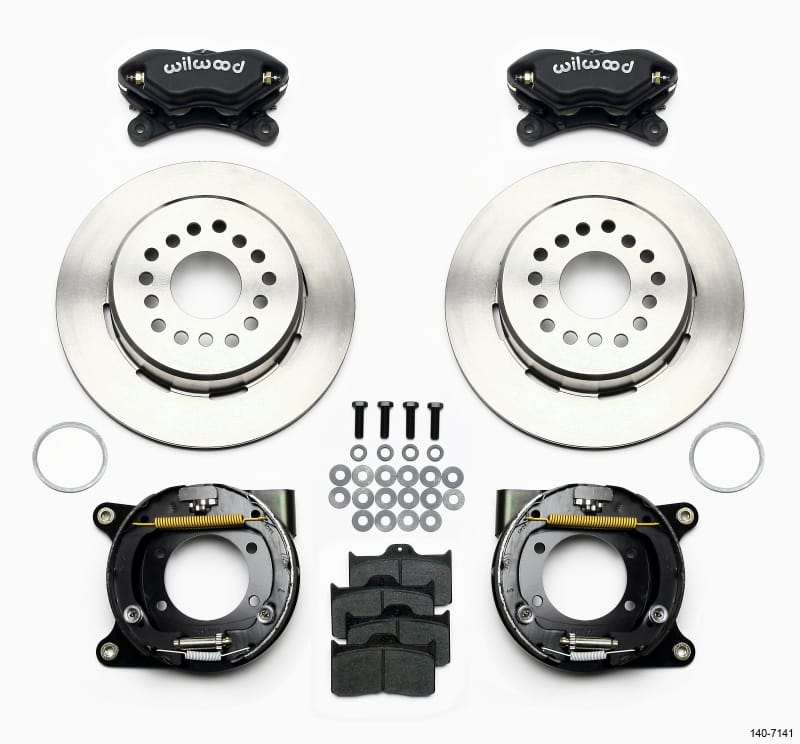 Wilwood — Wilwood Forged Dynalite P/S Park Brake Kit Chevy 12 Bolt w/ C-Clips
BRAKE KIT