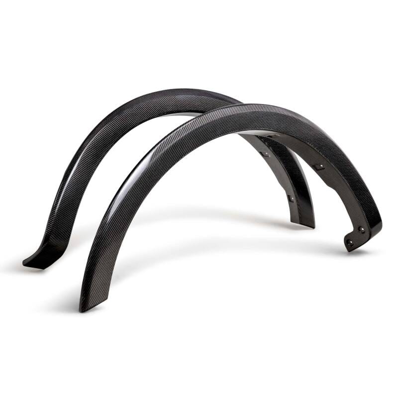 Anderson Composites — Anderson Composites 21-24 Ford F-150 (Non-Raptor) Type-AO Carbon Fiber Front Fender Flares