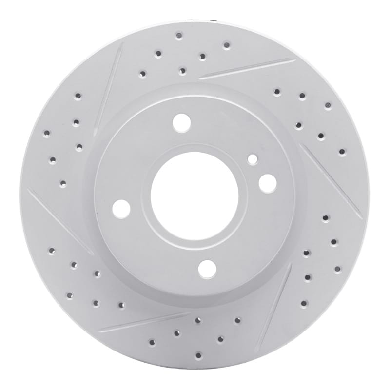 R1 Concepts — R1 11-19 Ford Figo (Mexico) Front Left Drilled & Slotted Geo-Carbon Rotor