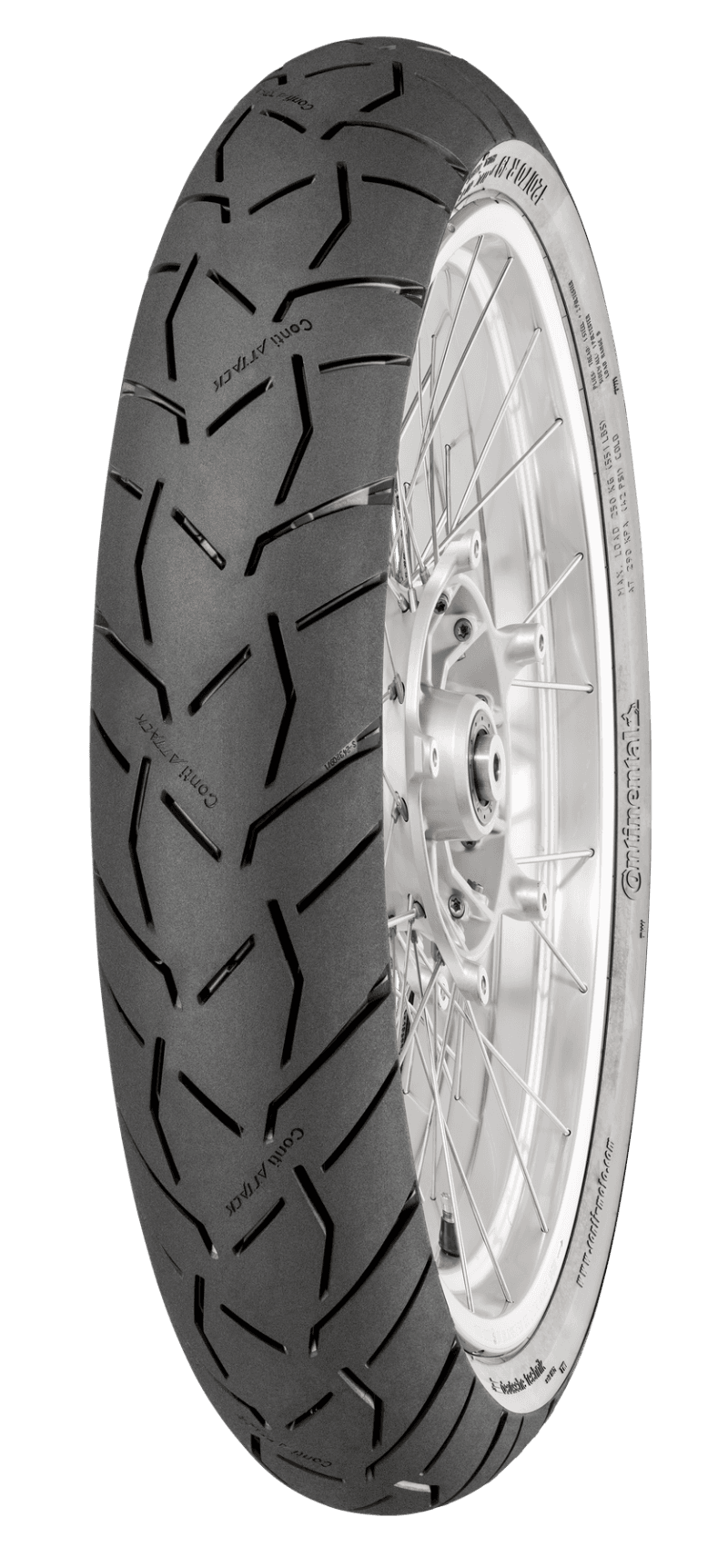 Continental Tire — Continental ContiTrailAttack 3 - 120/70 R 19 M/C 60V TL Front