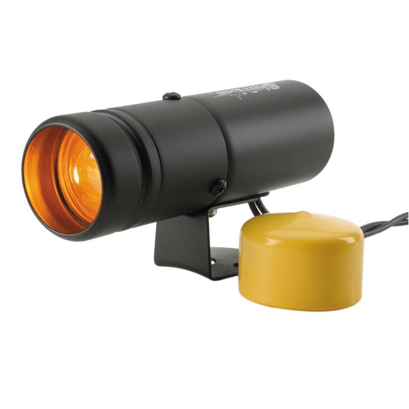 AutoMeter — SHIFT LIGHT, AMBER, PEDESTAL, BLACK, SHIFT-LITE