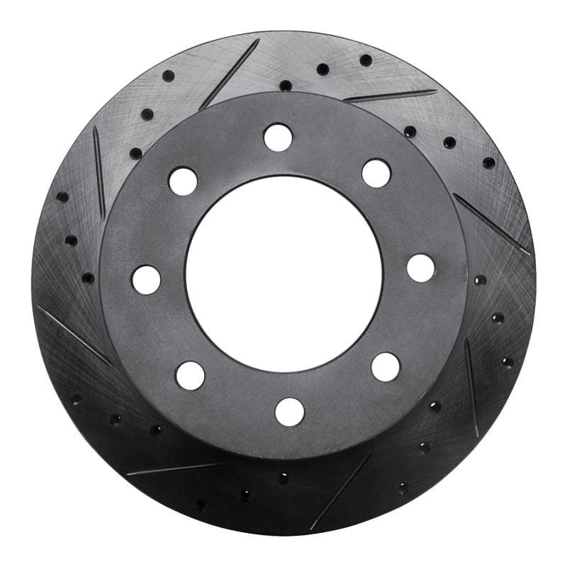 R1 Concepts — R1 03-05 Chevrolet Silverado 1500 Rear Left Drilled & Slotted Black Brake Rotor
R1 Brake Rotor Drill