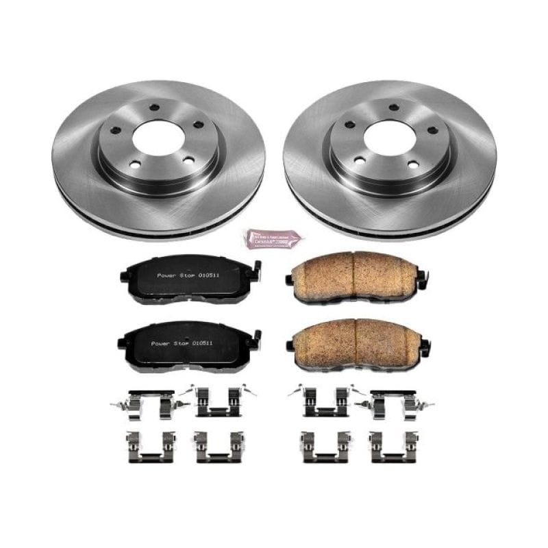 PowerStop — Power Stop 13-18 Nissan Sentra Front Autospecialty Brake Kit