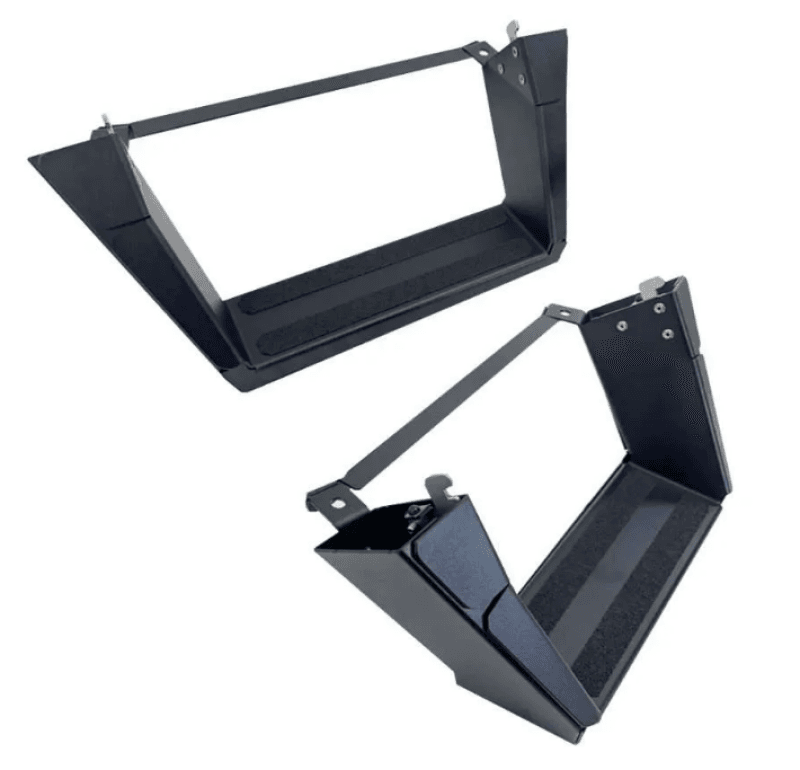 Rock Slide Engineering — Rock Slide 18-25 Jeep Wrangler JL 7in Removable Deluxe Rock Rail Drop Step