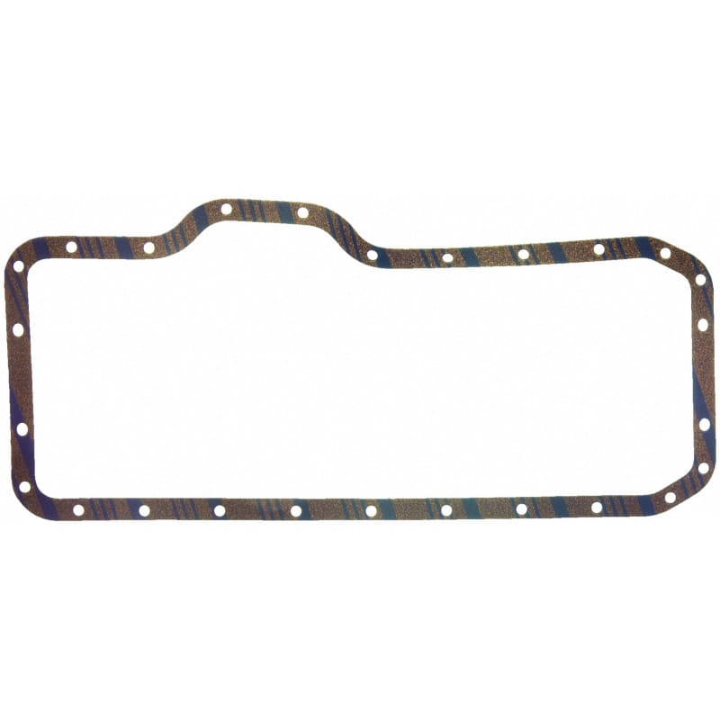 Fel-Pro — Fel-Pro Toyota Supra OS 34405 Engine Oil Pan Gasket Set Blue Stripe cork-rubber