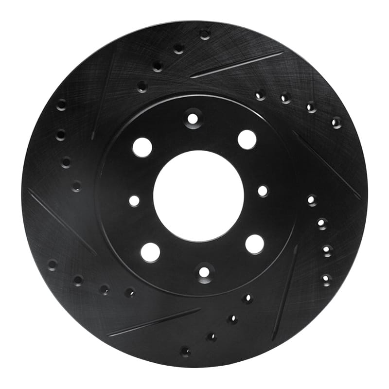 R1 Concepts — R1 86-91 Acura Integra Front Left Drilled & Slotted Black Brake Rotor
R1 Brake Rotor Drill