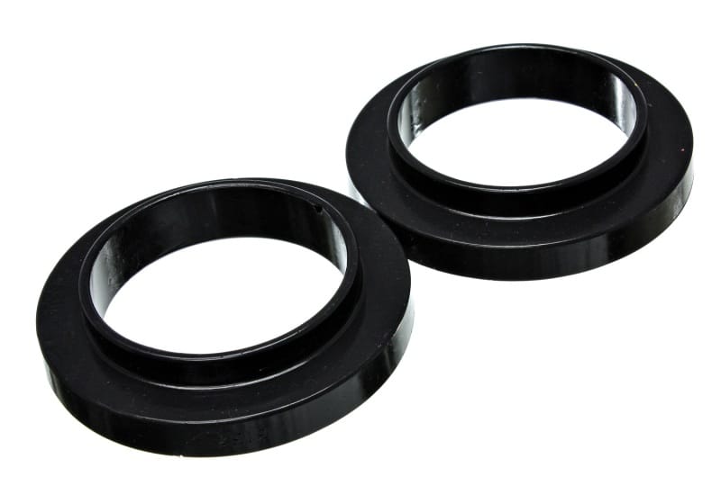 Energy Suspension — Energy Suspension Universal 3 3/4in ID 25 7/16in OD 3/4in H Black Coil Spring Isolators (2 per set)
CoilSprngInsulator