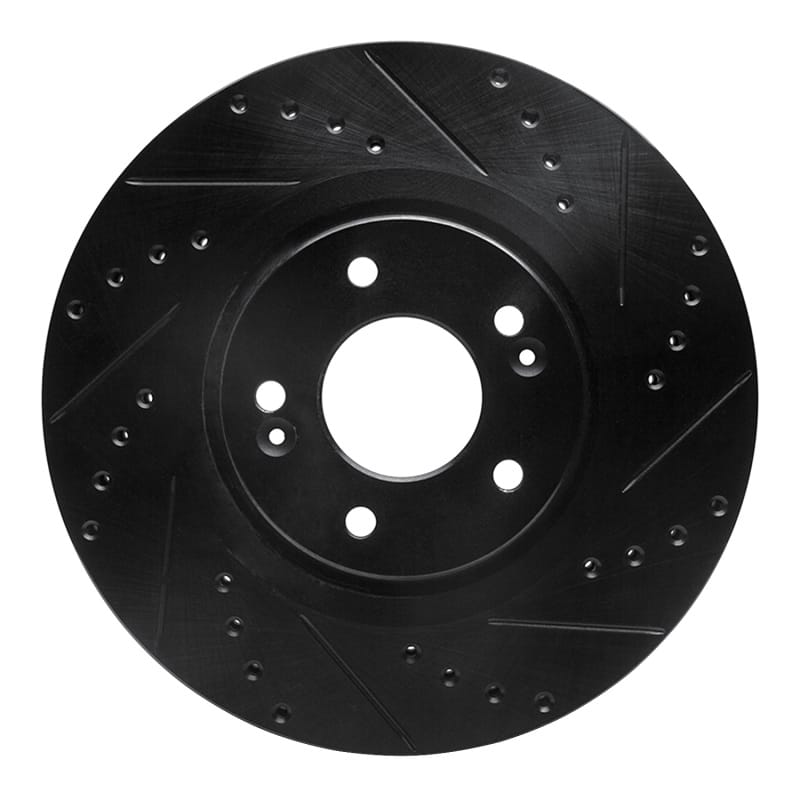 R1 Concepts — R1 15-20 Kia Sorento Front Right Drilled & Slotted Black Brake Rotor
R1 Brake Rotor Drill