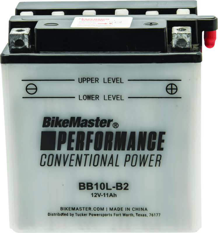 BikeMaster — BB10L-B2 Battery, 140 CCA