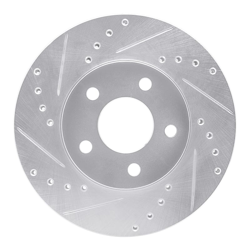 R1 Concepts — R1 04-08 Chevrolet Malibu Front Left Drilled & Slotted Silver Brake Rotor
R1 Brake Rotor Drill