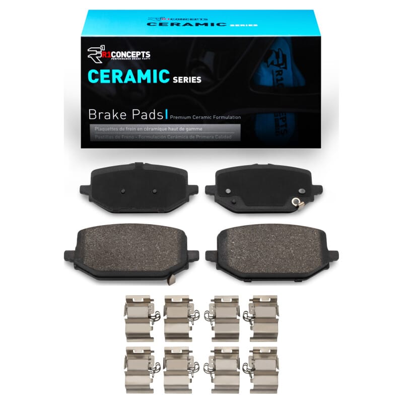R1 Concepts — R1 22-26 Acura MDX Rear Ceramic Pads & Hardware Kit