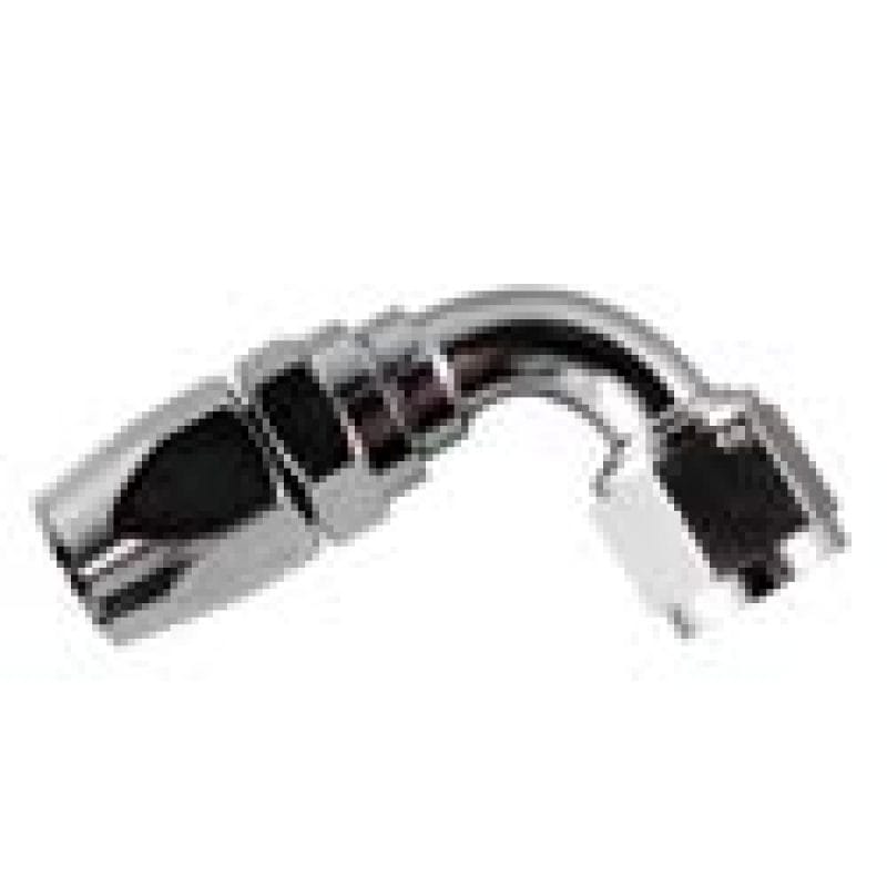 Fragola — Fragola -10AN x 90 Degree Pro-Flow Hose End Chrome