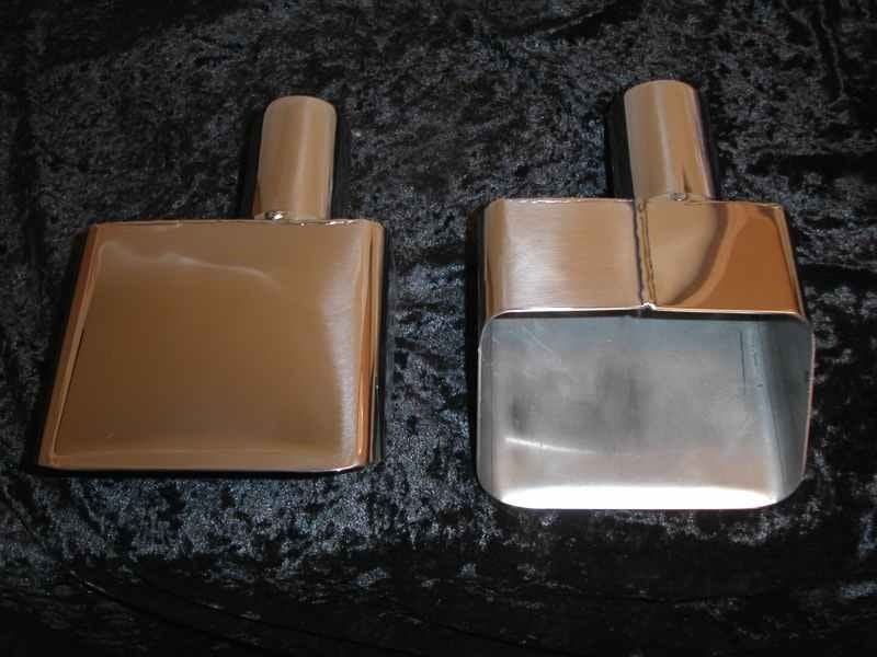 Stainless Works — Stainless Works 70-72 Corvette Factory Style Exhaust Tips