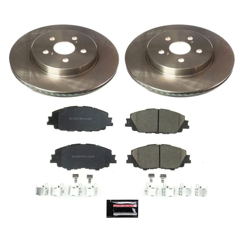 PowerStop — Power Stop 2019 Toyota Corolla Front Autospecialty Brake Kit