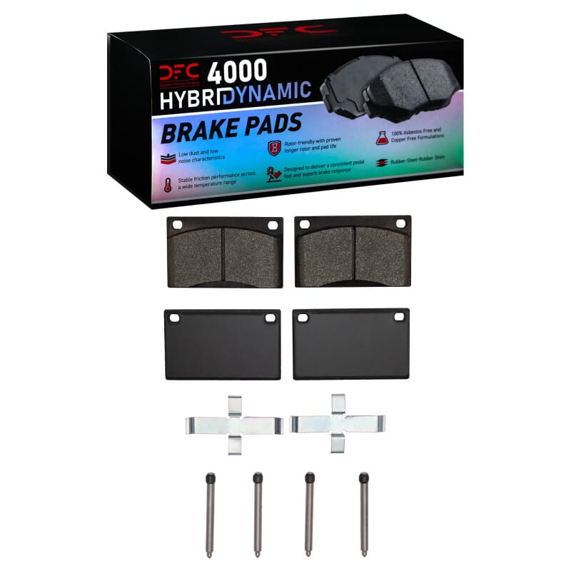 DFC — DFC 75-84 Volvo 245/244/242 Front 4000 HybriDynamic Brake Pads and Hardware Kit
DFC Brake Pad Set