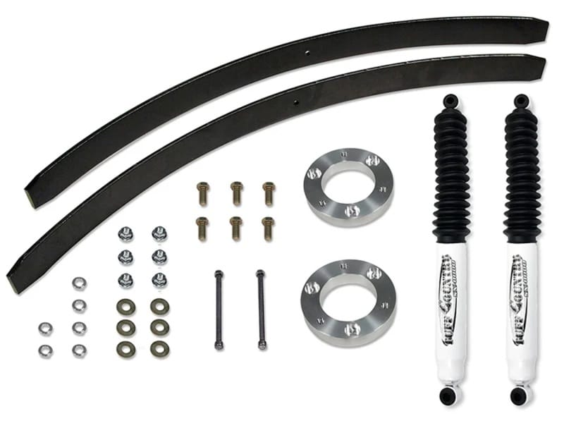 Tuff Country — Tuff Country 07-22 Chevy Silverado 1500 4x4 2in Lift Kit (w/Rear Add-a-Leafs SX8000 Shocks)
Complete Kit (w/SX80