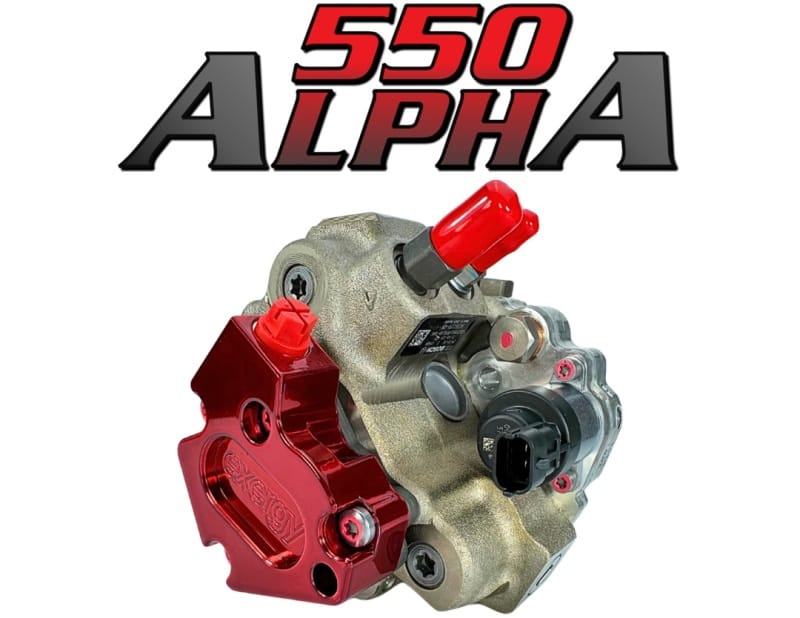Exergy — Exergy 07.5-10 Chevrolet Duramax 6.6L LMM 550 Alpha Stroker CP3 Pump (LBZ Based)